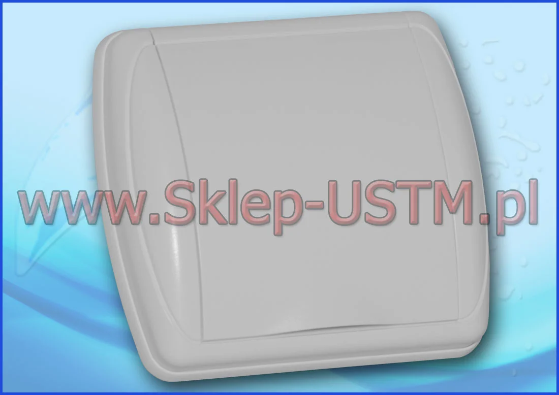 4760-01 : Gniazdo do odkurzania centralnego - ssące, model DUE biały