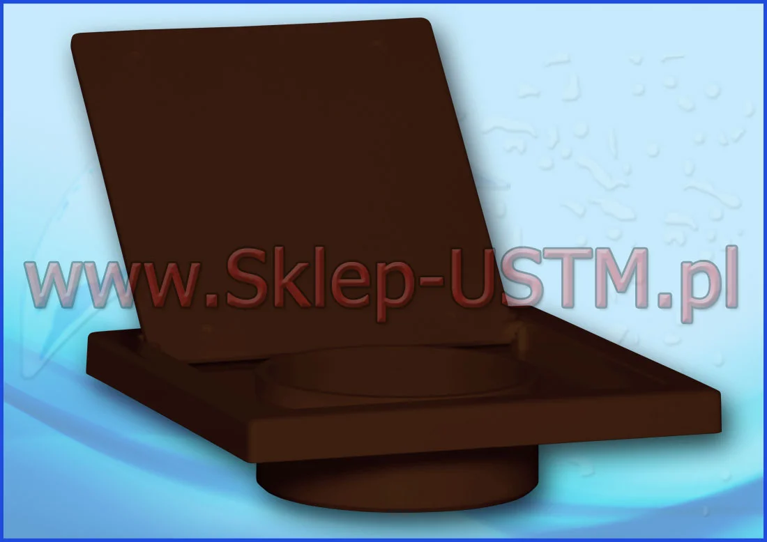 4755-06 : Gniazdo wyrzutowe do odkurzania - ciemny brąz 4755-06 : Gniazdo wyrzutowe do odkurzania - ciemny brąz