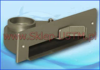 4770-09 : Szufelka automatyczna satynowa, do odkurzania centralnego (Plastiflex/VacPan)