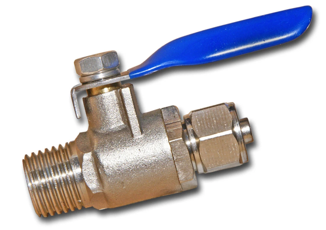 BV1414 : Zawór przyłącza wody 1/4 cala GZ na wężyk 1/4 cala BV1414 : Zawór przyłącza wody 1/4 cala GZ na wężyk 1/4 cala