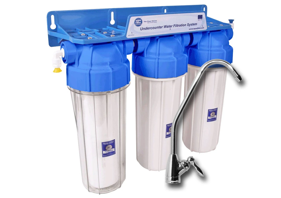 FP3-K1 : Zaawansowany filtr podzlewozmywakowy (zmiękczanie, odżelazianie, redukcja metali ciężkich) FP3-K1 : Zaawansowany filtr podzlewozmywakowy (zmiękczanie, odżelazianie, redukcja metali ciężkich)