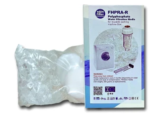 FHPRA-R : Złoże (polifosfat) wymienne do filtrów pralkowych i zmywarkowych
