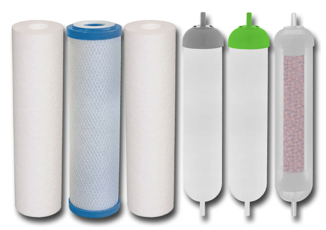 KP-RO7-USTM-Q : Pełen komplet wkładów do RO7 z bioceramicznym rezonatorem