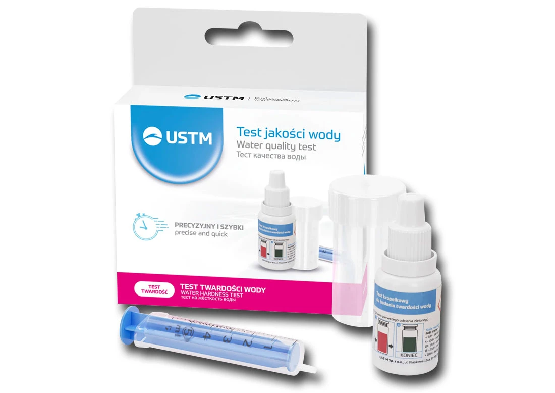 TEST-T : Kropelkowy tester twardości wody TEST-T : Kropelkowy tester twardości wody