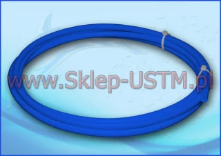 TUBE14BL : Niebieski wężyk 1/4 cala (6,4 mm) do filtrów wody i lodówek